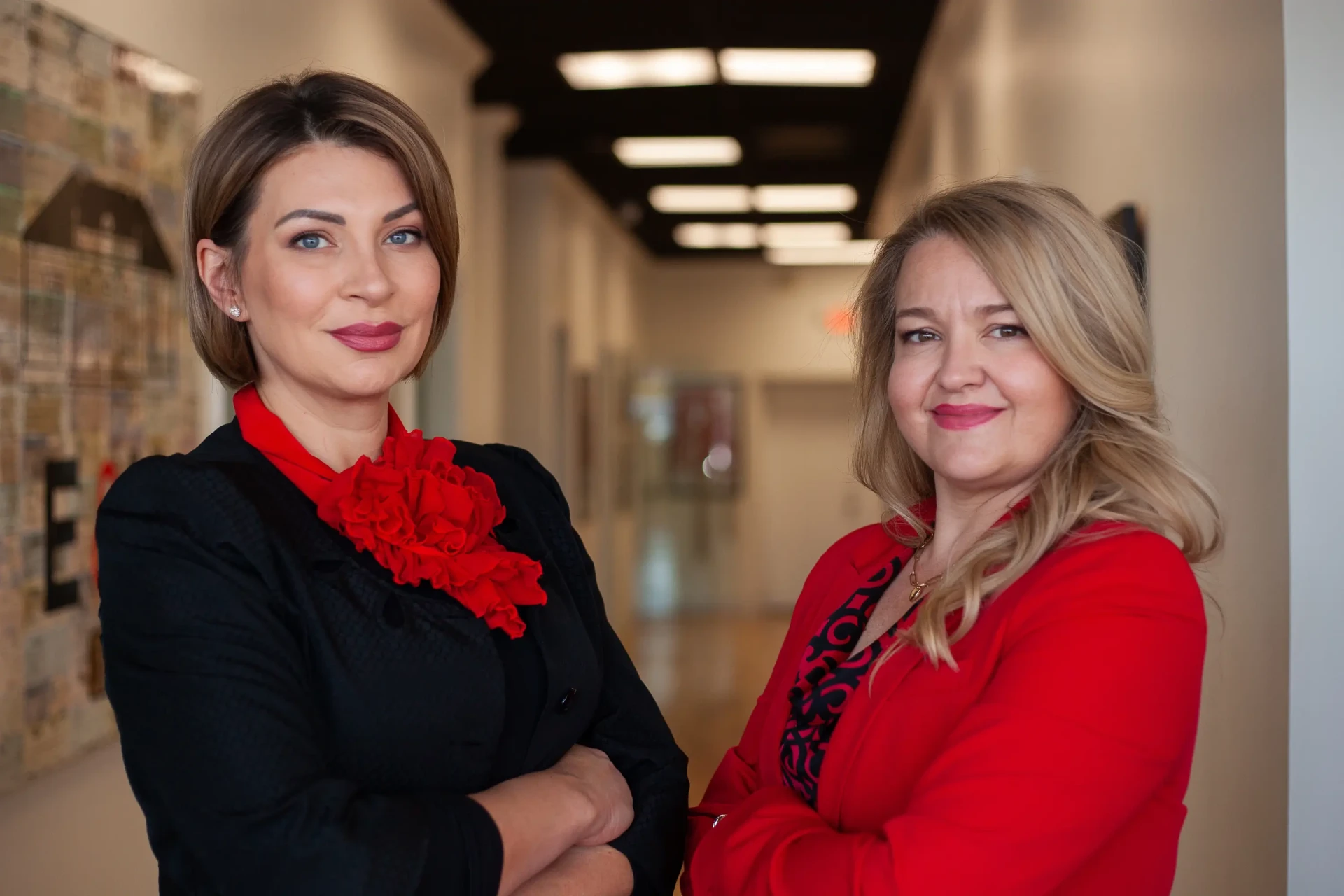 Amila Celebic and Sladja Teague of the Home Sweet Home Team